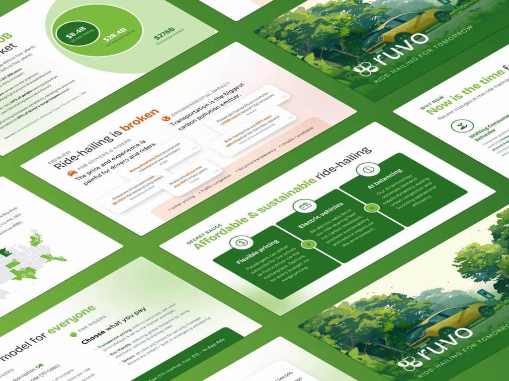 Green transportation pitch deck
