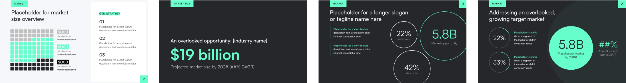 Turnkey pitch deck slide example